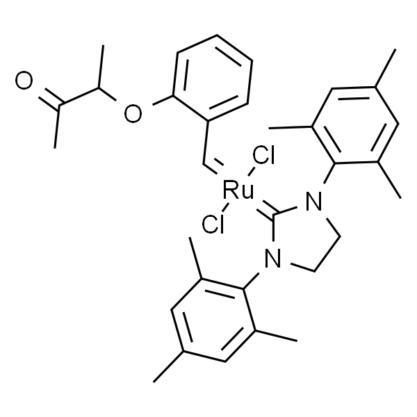 [1,3-Bis(2,4,6-trimethylphenyl)-2-imidazolidinylidene]dichloro[[2-(1-methyl-2-oxopropoxy)phenyl]methylene]ruthenium