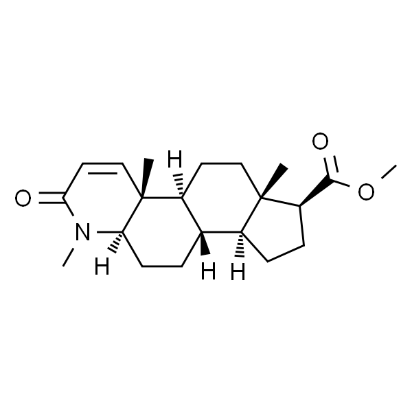 1H-Indeno[5,4-f]quinoline-7-carboxylic acid, 2,4a,4b,5,6,6a,7,8,9,9a,9b,10,11,11a-tetradecahydro-1,4a,6a-trimethyl-2-oxo-, methyl ester, (4aR,4bS,6aS,7S,9aS,9bS,11aR)-