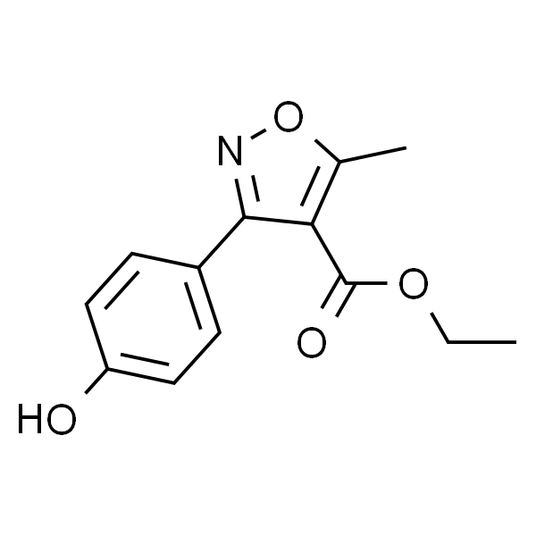 Ethyl 3-(4-Hydroxyphenyl)-5-methylisoxazole-4-carboxylate