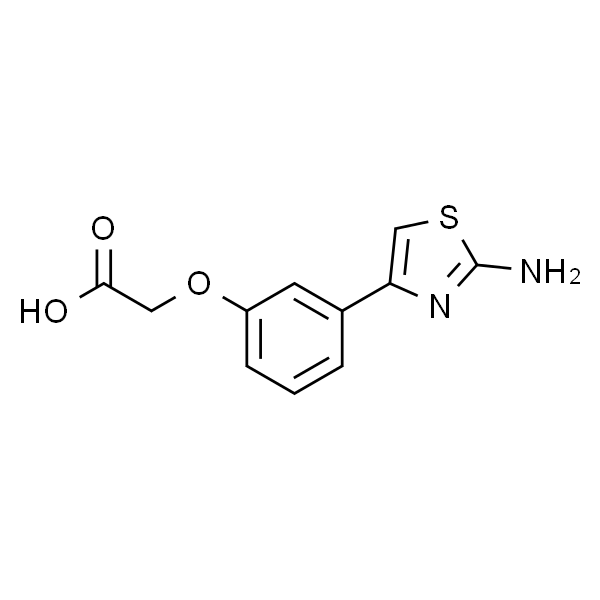 2-[3-(2-Amino-4-thiazolyl)phenoxy]acetic Acid