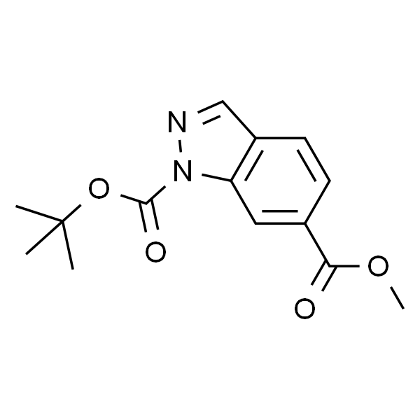 1-tert-Butyl 6-methyl 1H-indazole-1，6-dicarboxylate