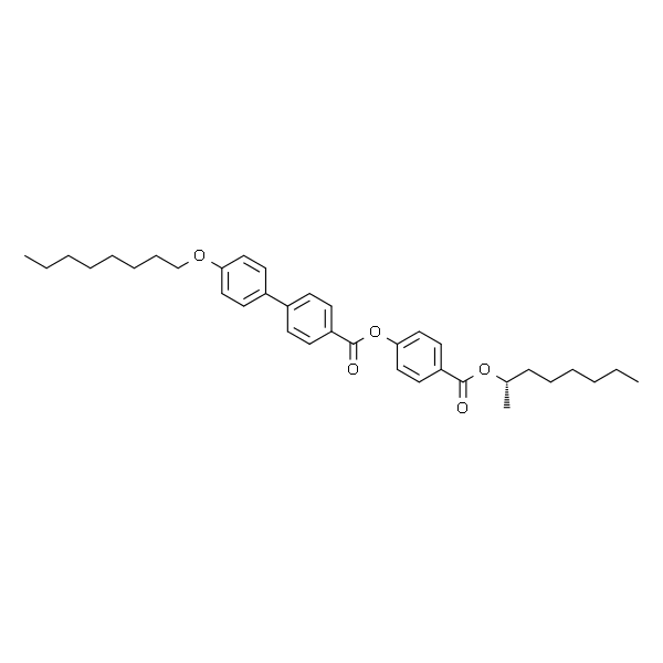 (S)-4-[(1-Methylheptyloxy)carbonyl]phenyl 4'-octyloxy-4-biphenylcarboxylate 99%