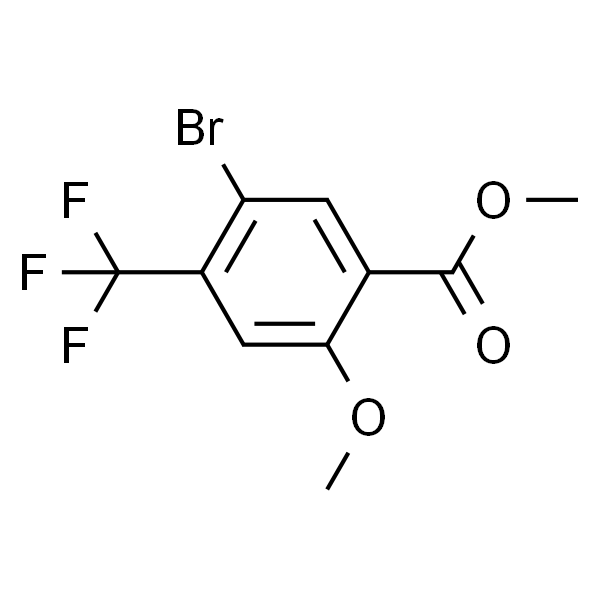 Methyl 5-bromo-2-methoxy-4-(trifluoromethyl)benzoate