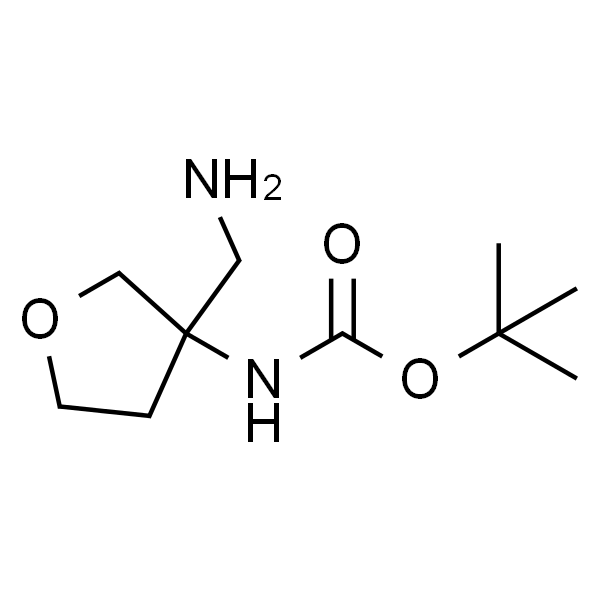 tert-butyl N-[3-(aminomethyl)oxolan-3-yl]carbamate