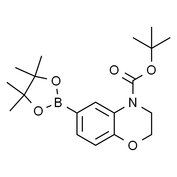 tert-Butyl 6-(4，4，5，5-tetramethyl-1，3，2-dioxaborolan-2-yl)-2H-benzo[b][1，4]oxazine-4(3H)-carboxylate