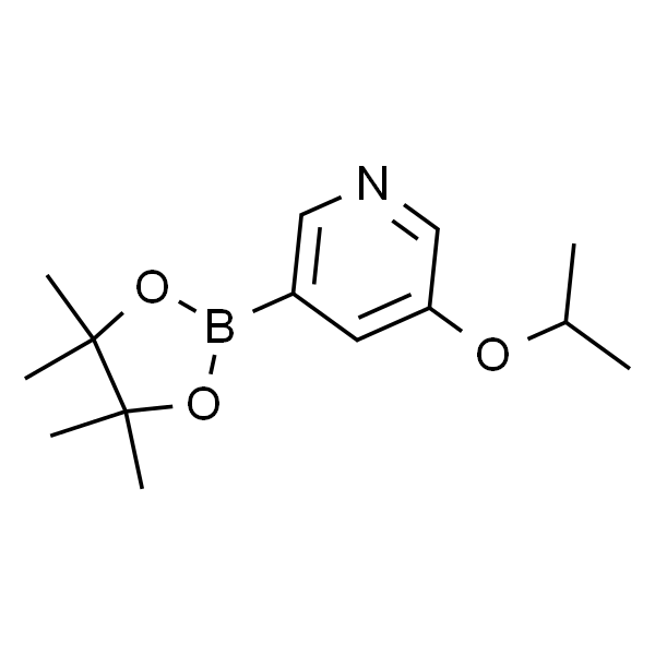 3-Isopropoxy-5-(4，4，5，5-tetramethyl-1，3，2-dioxaborolan-2-yl)pyridine