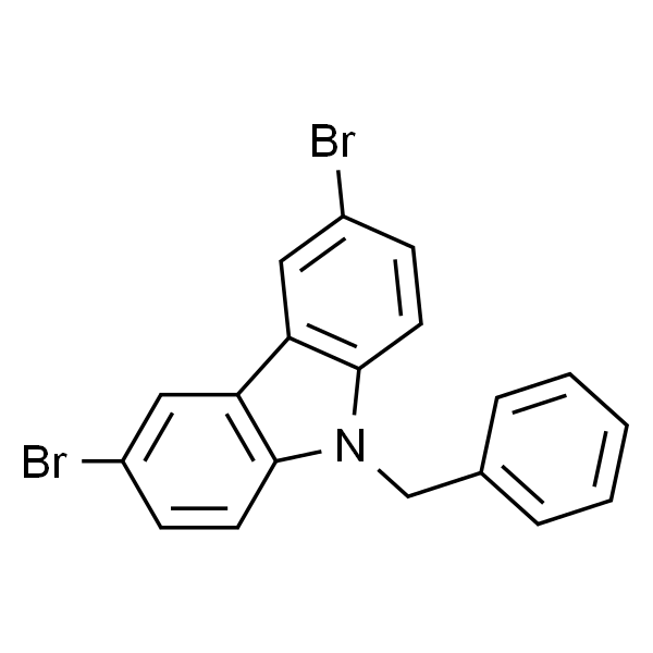 9-Benzyl-3,6-dibromocarbazole