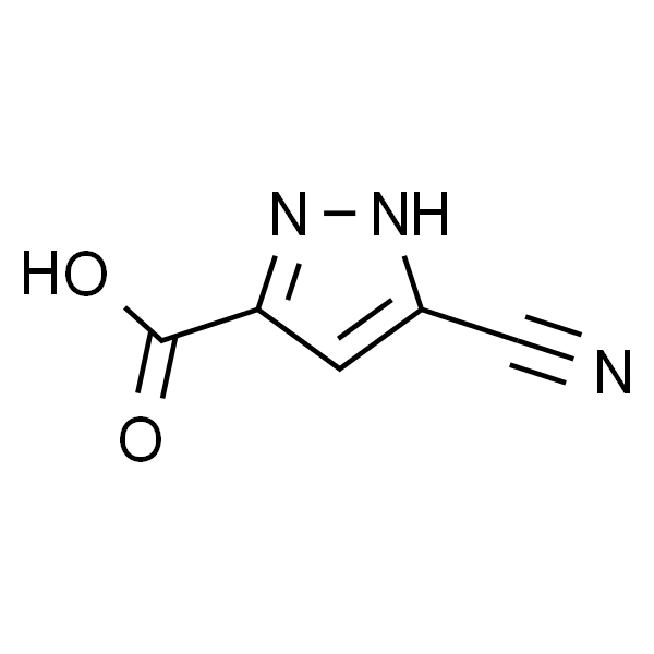 3-Cyano-1H-pyrazole-5-carboxylic acid