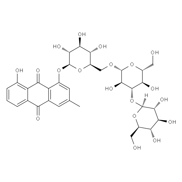 Chrysophanol triglucoside