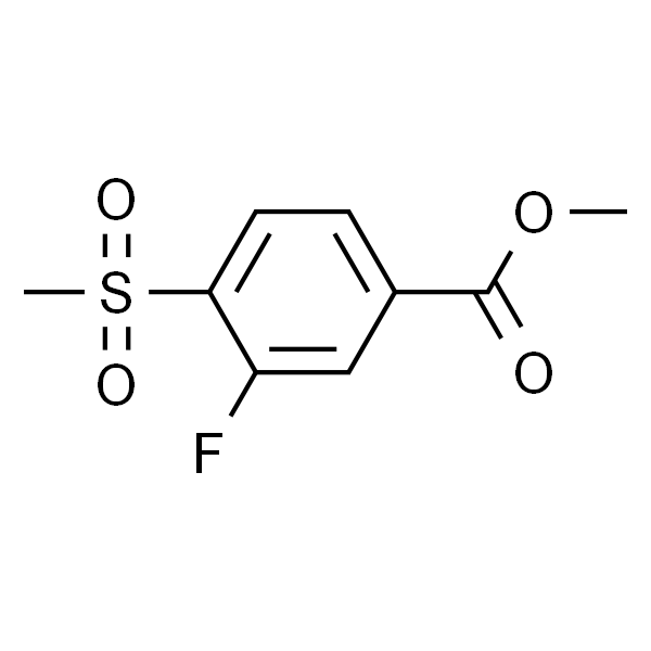 Methyl 3-Fluoro-4-(methylsulfonyl)benzoate