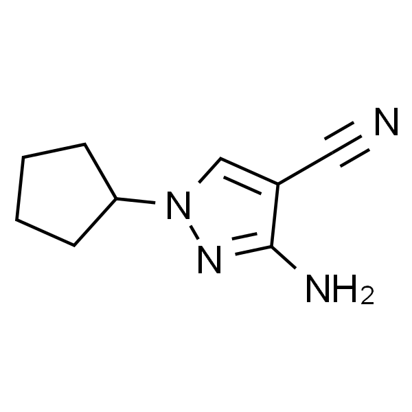 3-AMINO-1-CYCLOPENTYL-1H-PYRAZOLE-4-CARBONITRILE