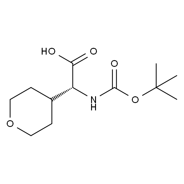 (R)-2-((tert-Butoxycarbonyl)amino)-2-(tetrahydro-2H-pyran-4-yl)acetic acid