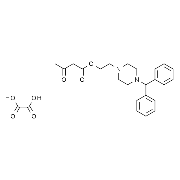 2-(4-Diphenylmethyl-1-piperazinyl)ethyl Acetoacetate Oxalate