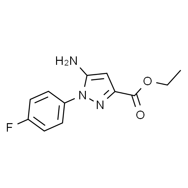 Ethyl 5-amino-1-(4-fluorophenyl)-1H-pyrazole-3-carboxylate