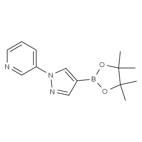 3-[4-(Tetramethyl-1,3,2-dioxaborolan-2-yl)-1H-pyrazol-1-yl]pyridine