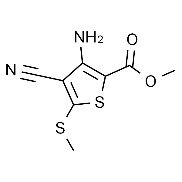 Methyl 3-amino-4-cyano-5-methylsulfanylthiophene-2-carboxylate 97%