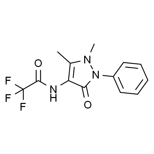 N-(2，3-Dimethyl-5-oxo-1-phenyl-2，5-dihydro-1H-pyrazol-4-yl)-2，2，2-trifluoroacetamide