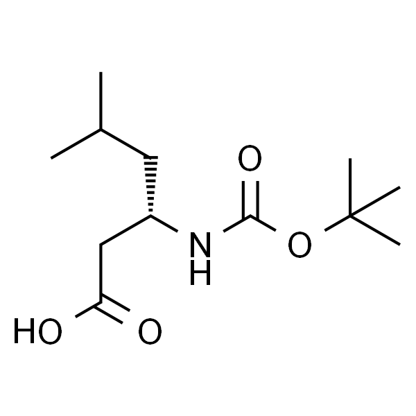 (S)-3-((tert-Butoxycarbonyl)amino)-5-methylhexanoic acid