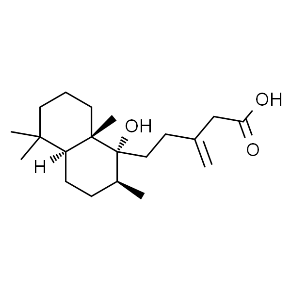 9-Hydroxy-13E-labden-15-oic acid