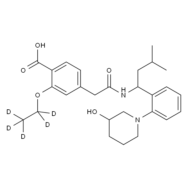 3'-Hydroxy Repaglinide D5