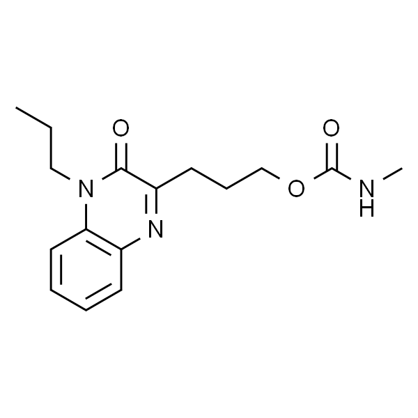 3-(3-oxo-4-propyl-quinoxalin-2-yl)propyl N-methylcarbamate