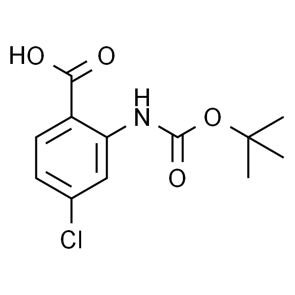 2-((tert-Butoxycarbonyl)amino)-4-chlorobenzoic acid