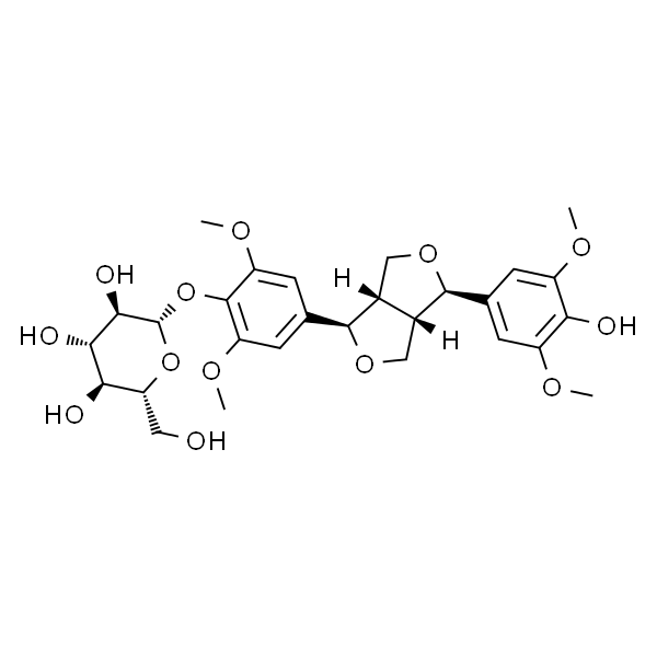 (-)-Syringaresinol 4-O-β-D-glucopyranoside