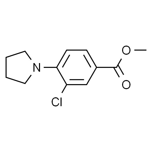 Methyl 3-Chloro-4-(1-pyrrolidinyl)benzoate