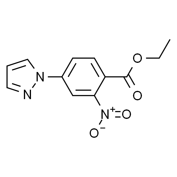 Ethyl 2-Nitro-4-(1-pyrazolyl)benzoate