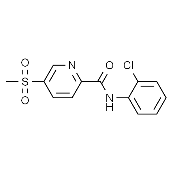 N-(2-Chlorophenyl)-5-(methylsulfonyl)picolinamide