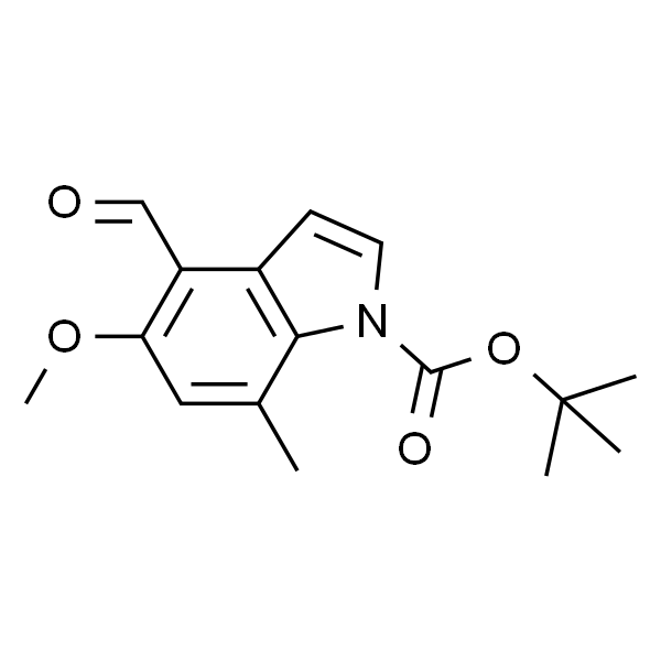 tert-Butyl 4-formyl-5-methoxy-7-methyl-1H-indole-1-carboxylate