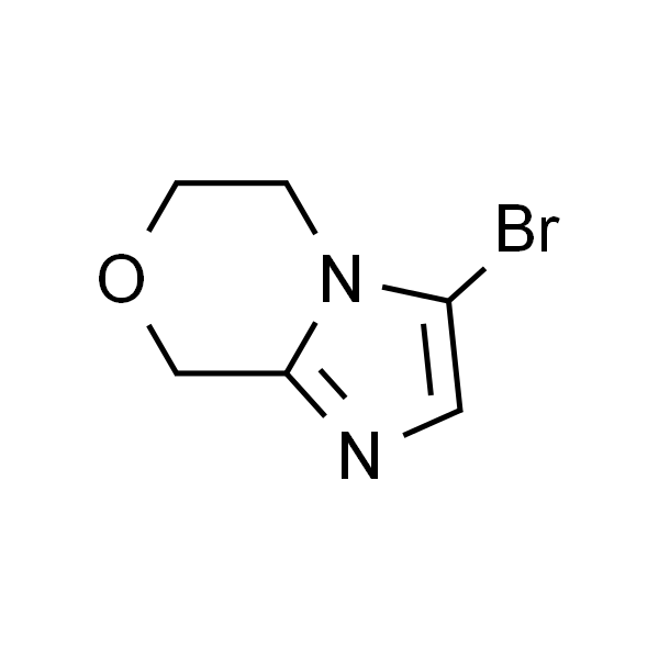 3-bromo-5,6-dihydro-8H-imidazo[2,1-c][1,4]oxazine