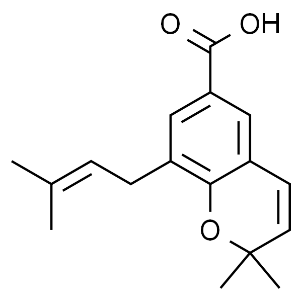 2,2-Dimethyl-8-prenylchromene 6-carboxylic acid