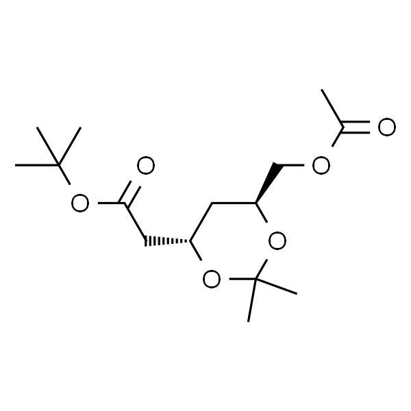 tert-Butyl (4R-cis)-6-[(acetyloxy)methyl]-2,2-dimethyl-1,3-dioxane-4-acetate