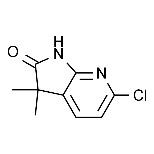 6-Chloro-3,3-dimethyl-1H-pyrrolo[2,3-b]pyridin-2(3H)-one