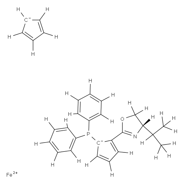 (2R)-1-[(4S)-4,5-Dihydro-4-(1-methylethyl)-2-oxazolyl]-2-(diphenylphosphino)ferrocene