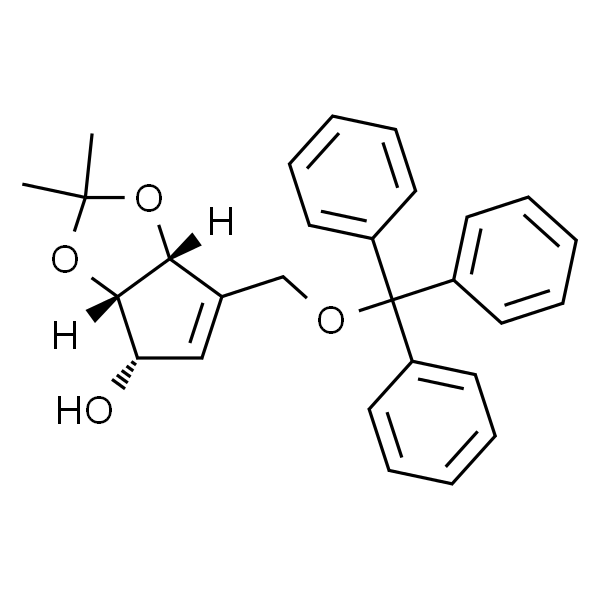 (3AS,4S,6aR)-2,2-dimethyl-6-((trityloxy)methyl)-4,6a-dihydro-3aH-cyclopenta[d][1,3]dioxol-4-ol