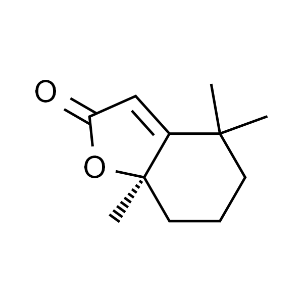 2,6,6-Trimethyl-2-hydroxycyclohexylidene)acetic acid lactone