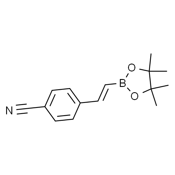 (E)-4-(2-(4，4，5，5-Tetramethyl-1，3，2-dioxaborolan-2-yl)vinyl)benzonitrile