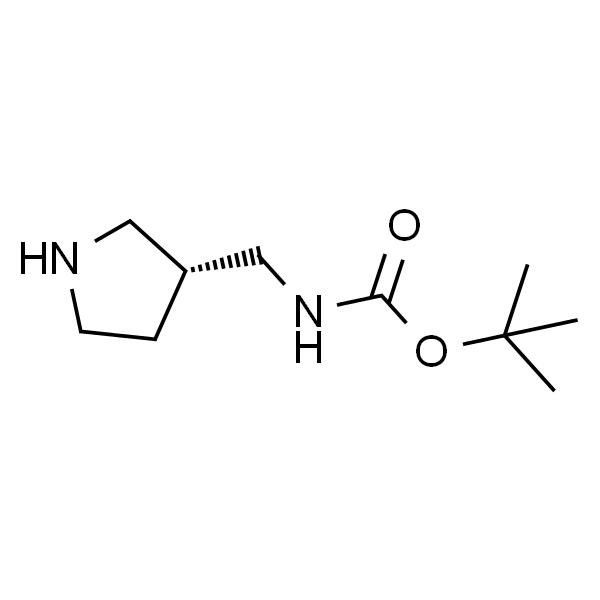 Carbamic acid, [(3R)-3-pyrrolidinylmethyl]-, 1,1-dimethylethyl ester (9CI)