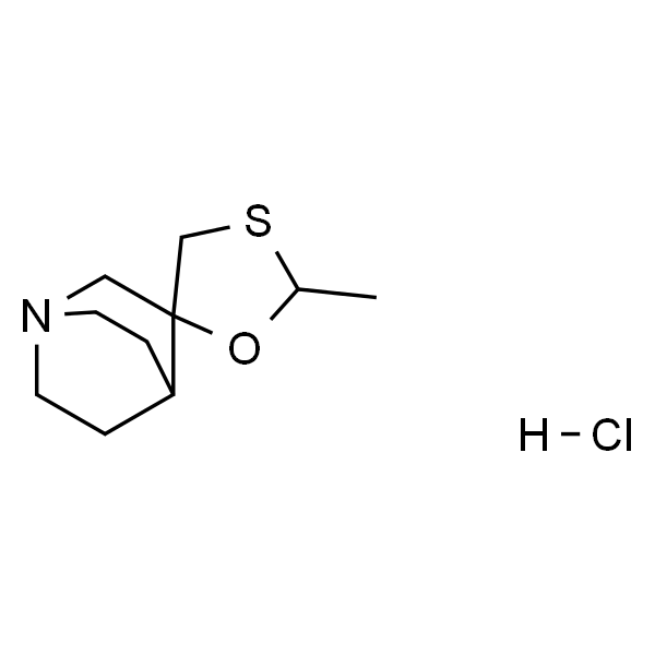 2-methyl-1'-azaspiro[[1,3]oxathiolane-5,3'-bicyclo[2.2.2]octane] (Hydrochloride)