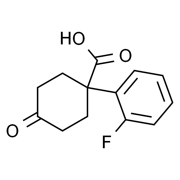 1-(2-Fluorophenyl)-4-oxocyclohexanecarboxylic acid
