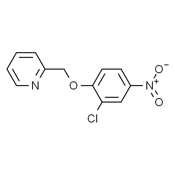 2-((2-Chloro-4-nitrophenoxy)methyl)pyridine