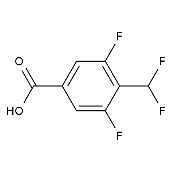 4-(Difluoromethyl)-3,5-difluorobenzoicacid