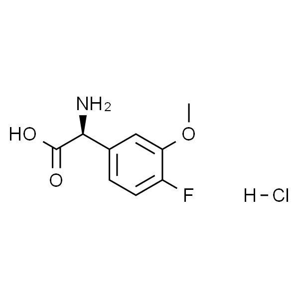 (S)-2-Amino-2-(4-fluoro-3-methoxyphenyl)acetic acid hydrochloride