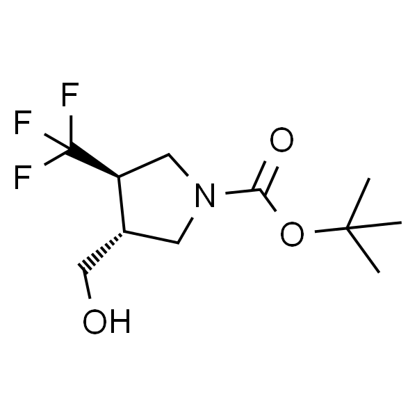 trans-tert-butyl 3-(hydroxymethyl)-4-(trifluoromethyl)pyrrolidine-1-carboxylate