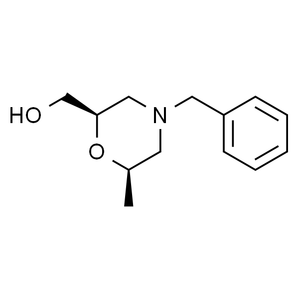 ((2R,6R)-4-benzyl-6-methylmorpholin-2-yl)methanol