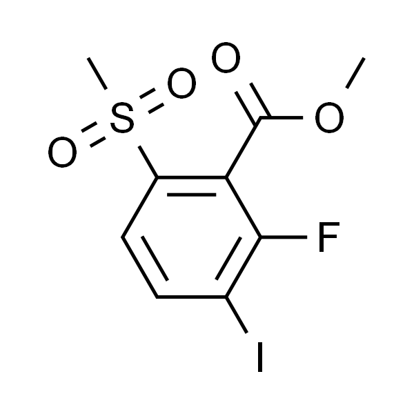 Methyl 2-Fluoro-3-iodo-6-(methylsulfonyl)benzoate