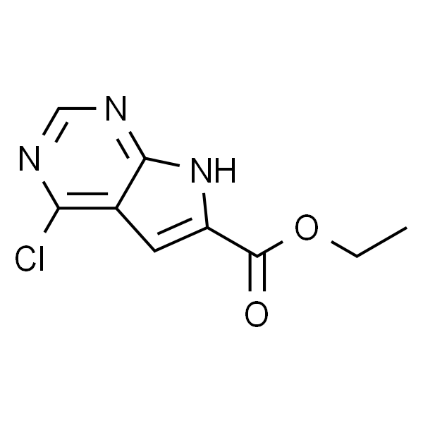 Ethyl 4-chloro-7H-pyrrolo[2，3-d]pyrimidine-6-carboxylate