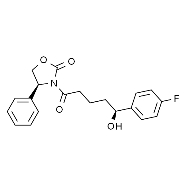 (4S)-3-[(5R)-5-(4-FLUOROPHENYL)-5-HYDROXYPENTANOYL]-4-PHENYL-1,3-OXAZOLIDIN-2-ONE